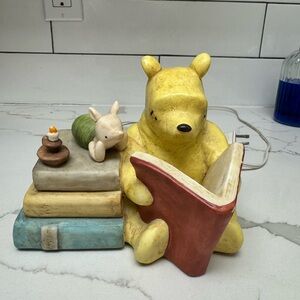 Vintage Old Fashion Winnie the Pooh and Piglet Nightlight